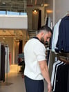 Nossa Kontrast Yaka Beyaz Triko