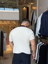 Nossa Kontrast Yaka Beyaz Triko