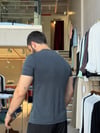 Odin Modal Henley Antrasit Tişört
