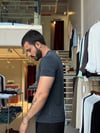Odin Modal Henley Antrasit Tişört