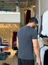 Odin Modal Henley Antrasit Tişört
