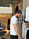 Odin Modal Henley Beyaz Tişört