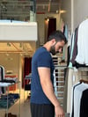Odin Modal Henley Lacivert Tişört