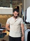 Odin Modal Henley Latte Tişört