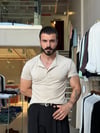 Odin Modal Henley Latte Tişört
