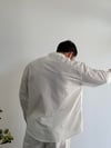 Ohio Ekru Keten Gömlek