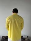 Ohio Yarı Oversize %100 Sarı Gömlek