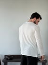Örme Manas Beyaz Tişört 5431