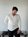 Örme Manas Beyaz Tişört 5431