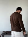 Örme Manas Kahve Tişört 5431