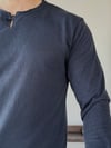Örme Manas Lacivert Tişört 5431