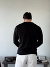 Örme Manas Siyah Tişört 5431