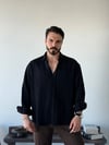 Oscar Oversize Siyah Gömlek