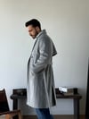 Oxford Kruvaze Gri Kaban