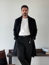 Pentos Desenli Siyah Kaban
