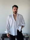 Prime Lyocell Beyaz Gömlek