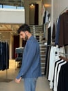Prime Lyocell Navy Blue Gömlek