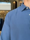 Prime Lyocell Navy Blue Gömlek
