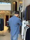 Prime Lyocell Navy Blue Gömlek