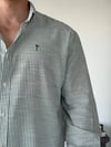 PureLine Haki Çizgili Gömlek