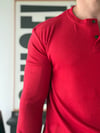 Ravon Henley Kırmızı Sweat