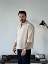 Relax Polo Fakirkol Bej Tişört