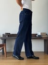 Retro Dark Blue Denim