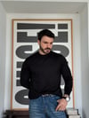 Rodrigo Balıkçı Siyah Triko