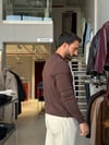 Ron Kahverengi Polo Yaka Triko