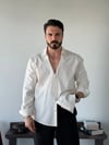 Royal Series Turuncu Çizgili Gömlek
