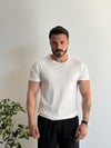 Saluzzo Beyaz Tişört