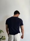 Saluzzo Lacivert Tişört
