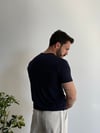 Saluzzo Lacivert Tişört