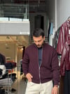 Sanchez Bordo Fermuarlı Triko