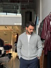 Sanchez Gri Fermuarlı Triko
