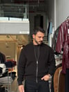 Sanchez Siyah Fermuarlı Triko