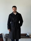 SanLeo Siyah Trençkot
