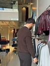 Skonder Kahverengi Fermuarlı Polo Yaka Triko