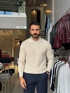 Skonder Taş Fermuarlı Polo Yaka Triko