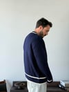Velas Lacivert Triko Hırka