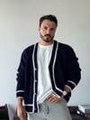 Velas Lacivert Triko Hırka