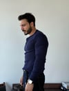Velora Düğmeli Lacivert Sweat