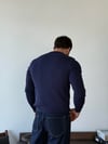 Velora Düğmeli Lacivert Sweat