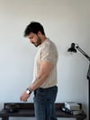 Verona Desenli Bej Triko