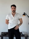 Waffle Beyaz Tişört