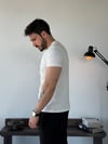 Waffle Beyaz Tişört