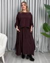 Adele Tasarım Takım Bordo