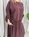 Adele Tasarım Takım Bordo