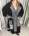 Amanda Tasarım Kaban Siyah