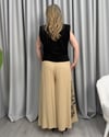 Aura Nakışlı Pantolon Vizon